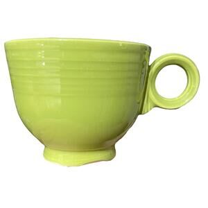 Chartreuse Green Homer Laughlin Harlequin Cup Mug